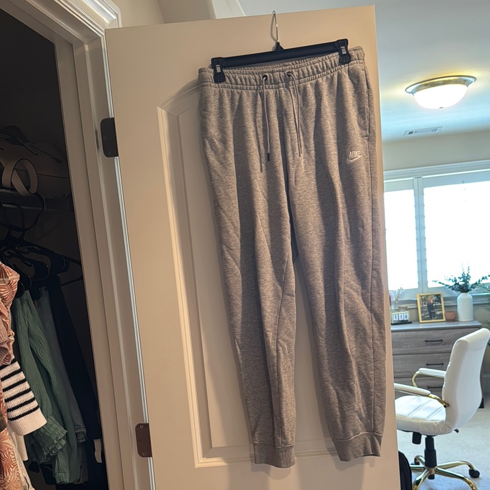 Nike Gray Sweatpants Relaxed Fit Joggers